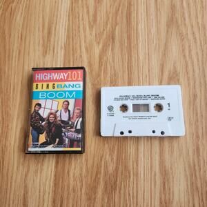 Highway 101 Bing Bang Boom Cassette 1991 Warner Bros Country Rock Tape Vintage